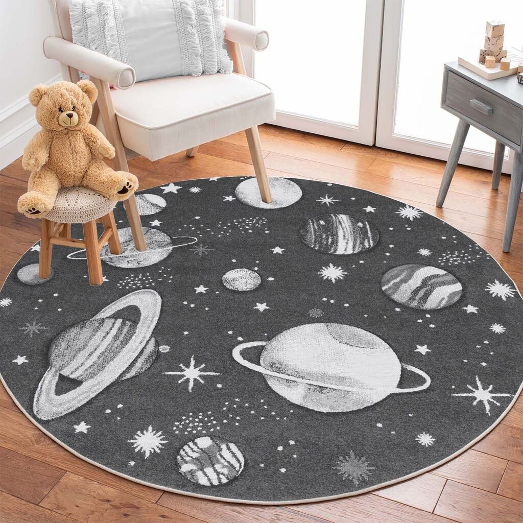 Conceptum Hypnose tepih Woopamuk146, 120X120 cm, siva