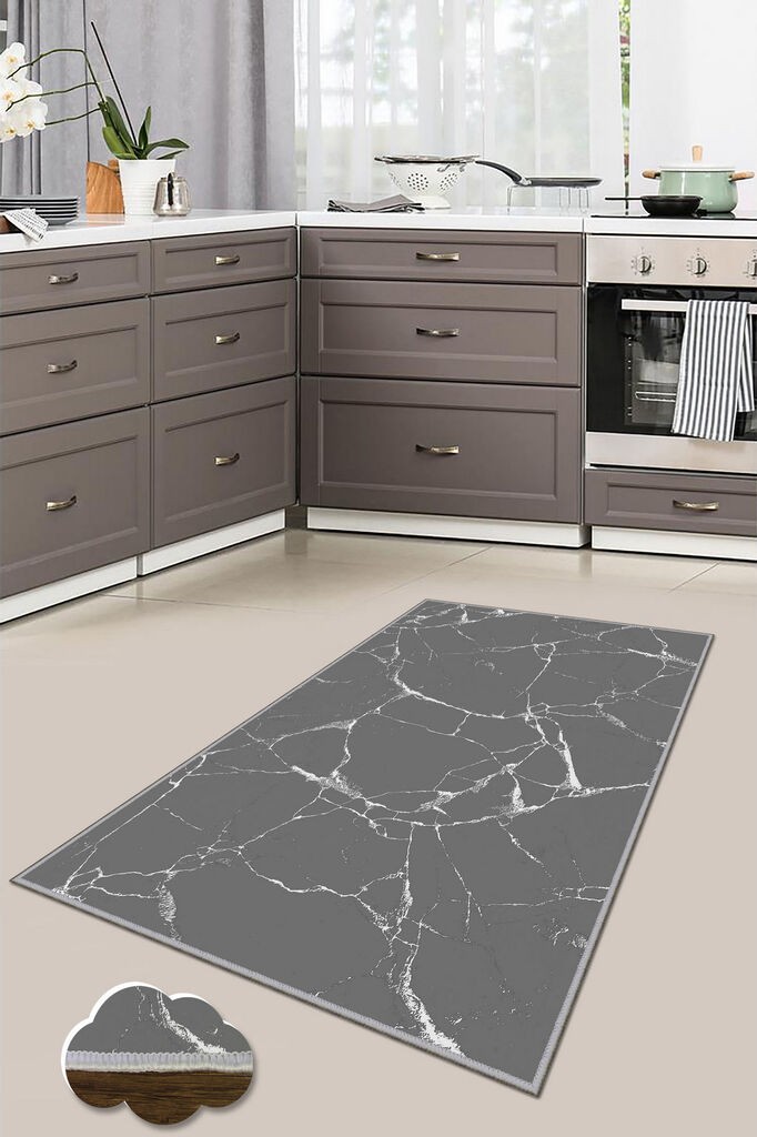 Conceptum Hypnose tepih Wookece208, 100x300 cm, siva