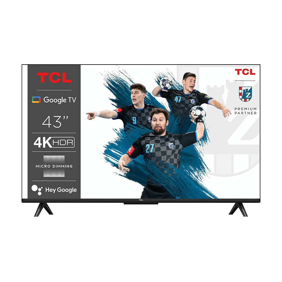 TCL TV 43" V6B 4K Google TV HDR10 HDMI 2.1