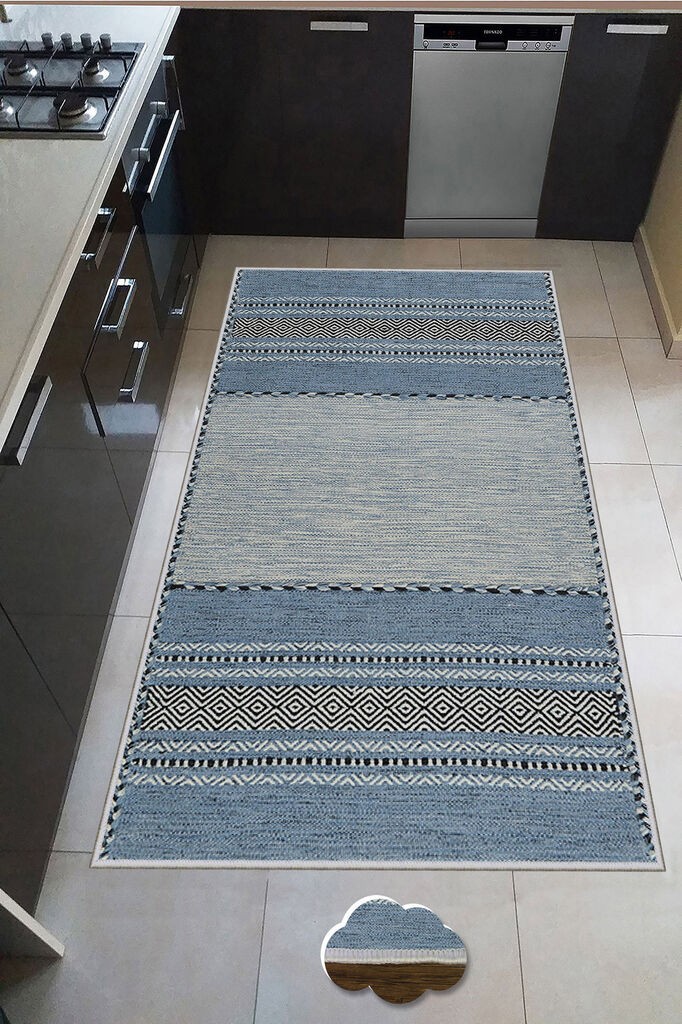 Conceptum Hypnose tepih Wookece251, 80x300 cm, plava