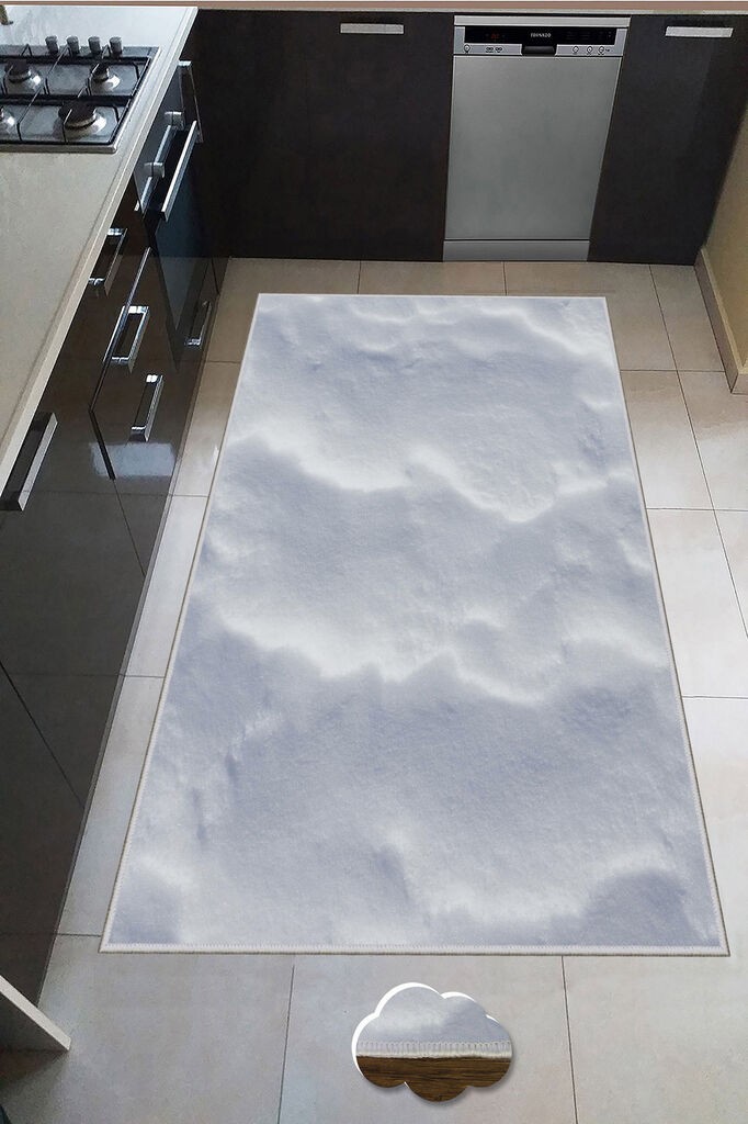 Conceptum Hypnose tepih Wookece227, 120x180 cm, bijeli