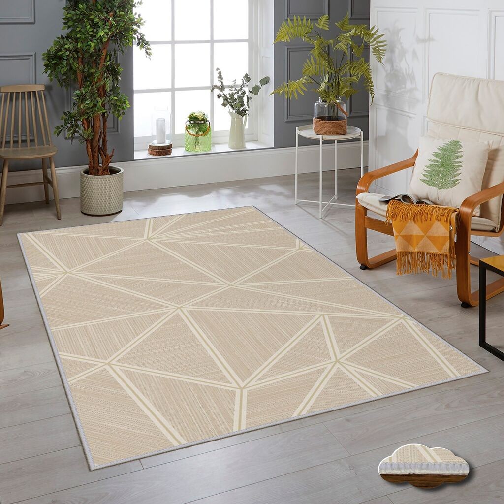 Conceptum Hypnose tepih Wookece474, 80x150 cm, bež