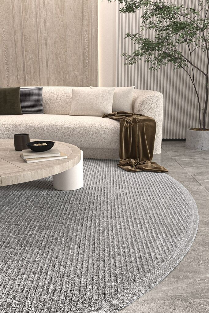 Conceptum Hypnose tepih Vetrina 3603, O80 cm, siva