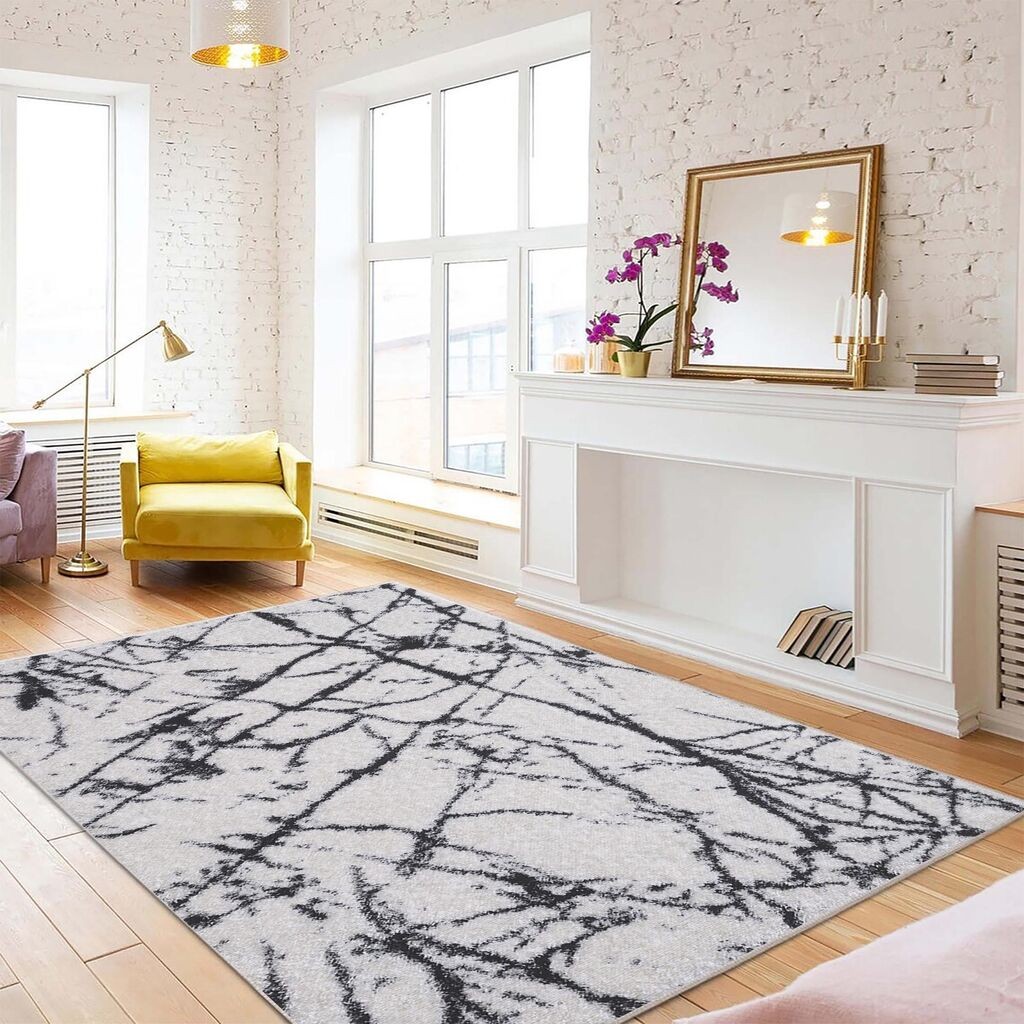 Conceptum Hypnose tepih Woopamuk365, 80x150 cm, bijelo-crna