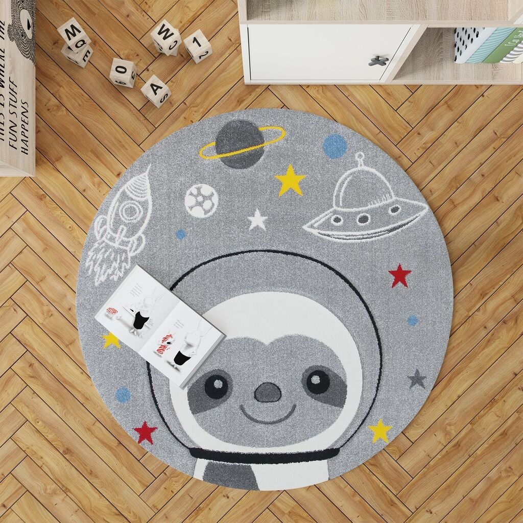 Conceptum Hypnose tepih Woopamuk121, 120X120 cm, siva