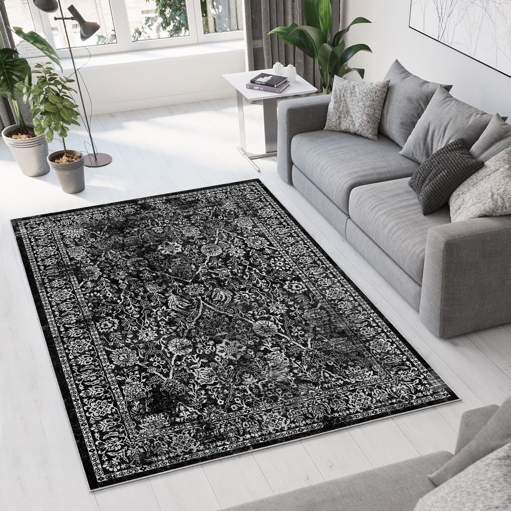 Conceptum Hypnose tepih Woopamuk313, 80x150 cm, crni