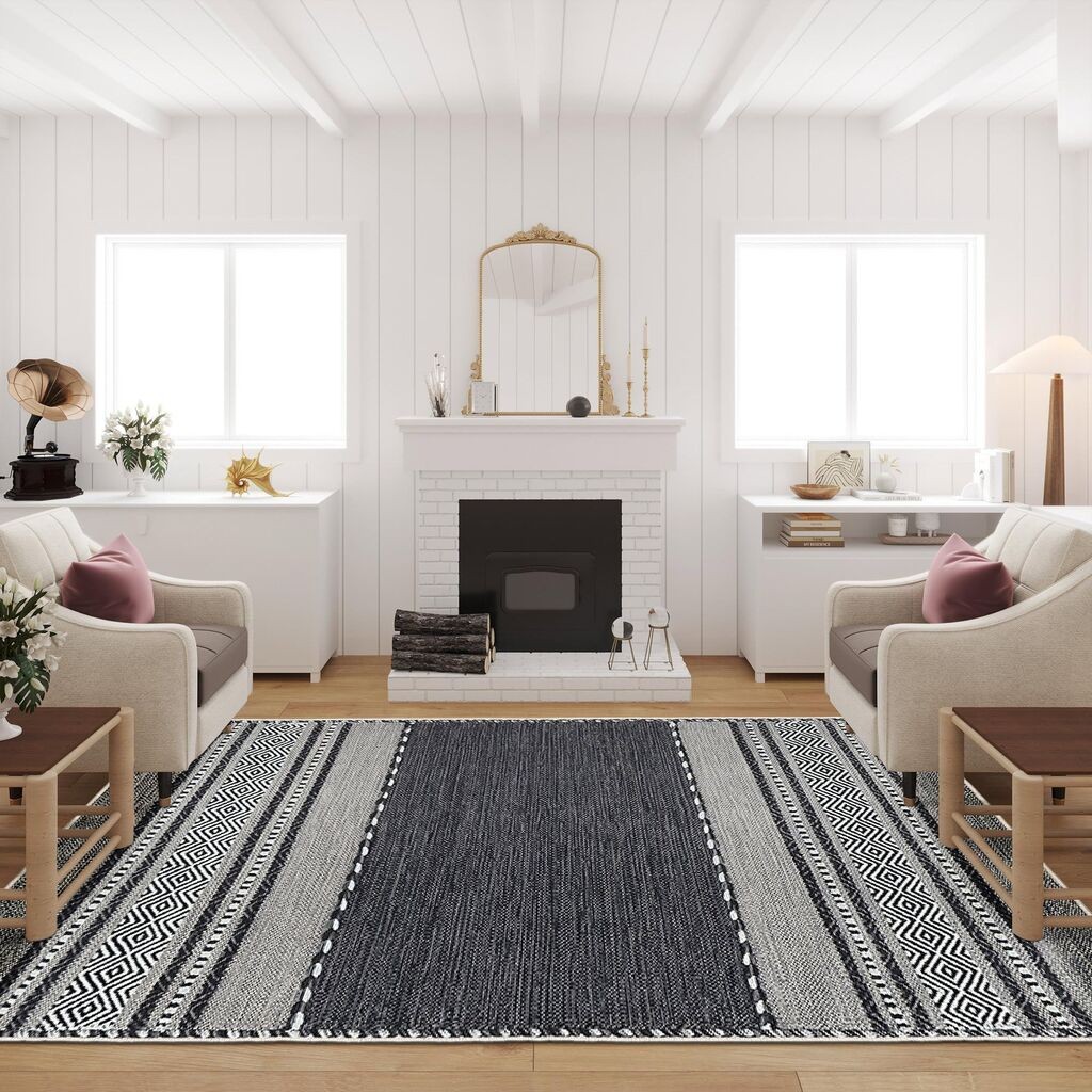 Conceptum Hypnose tepih Wookece253, 100x300 cm, plava