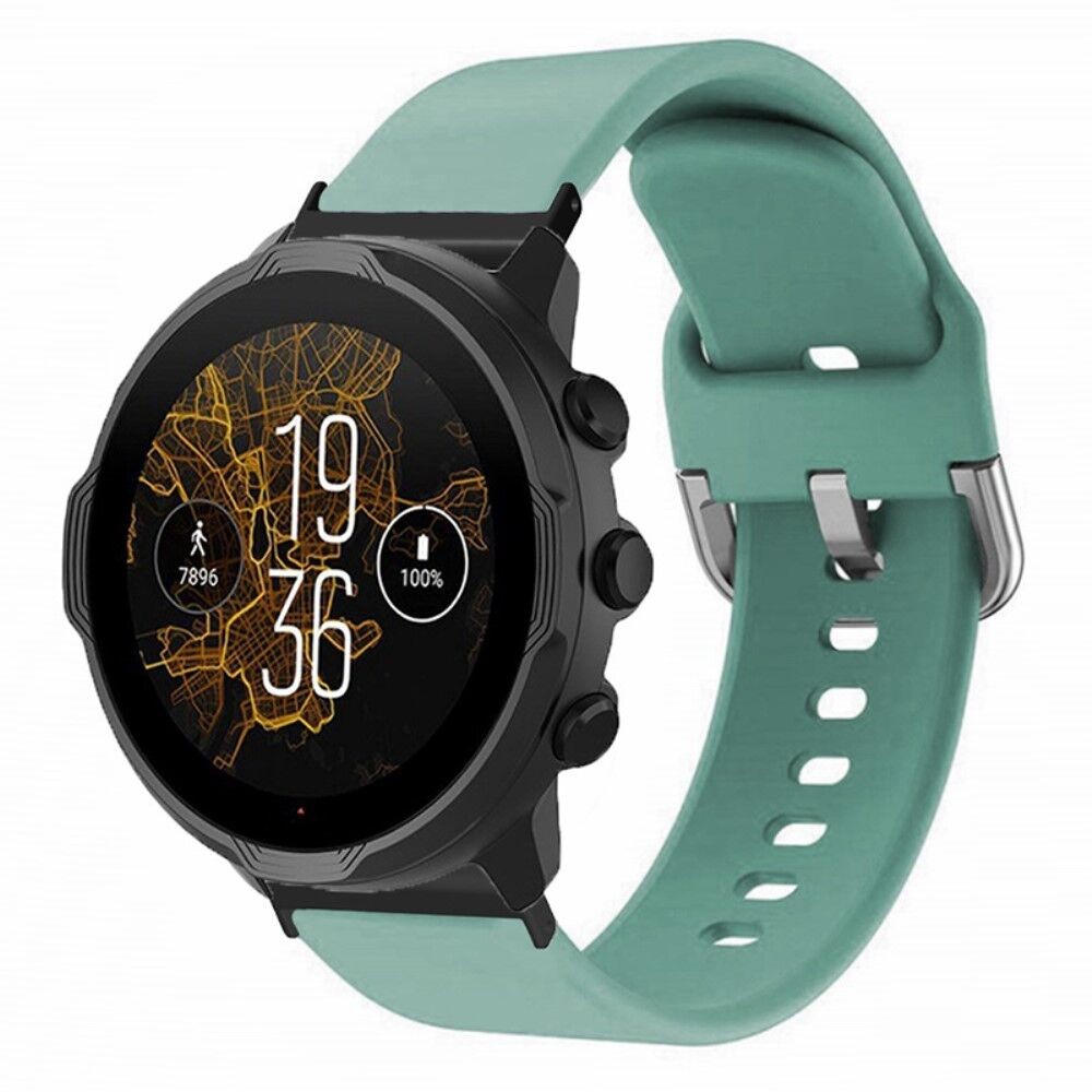 Silikonska narukvica za pametni sat Suunto Spartan Sport Wrist HR Baro / Suunto 7, 24mm, Svijetloplava