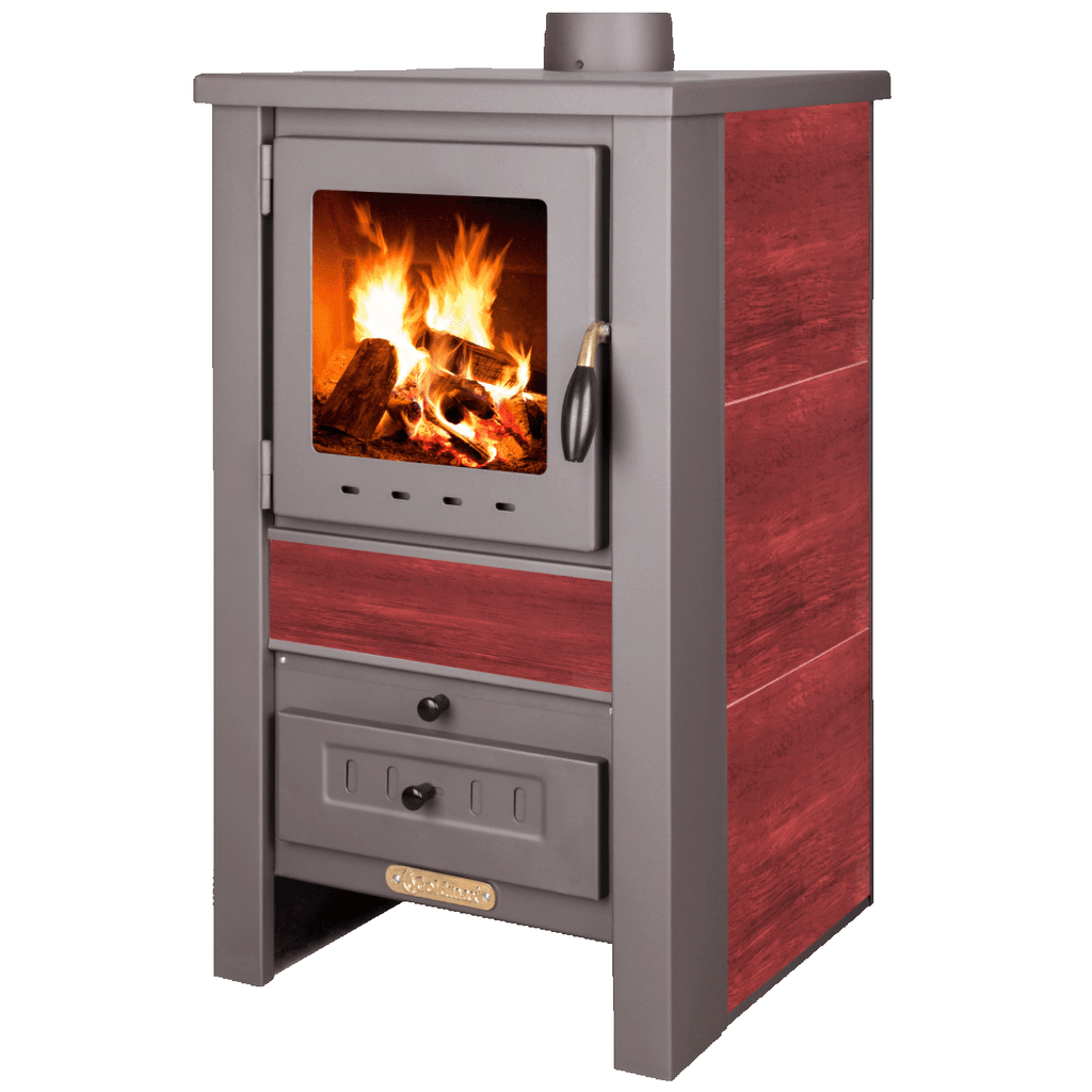 Pro-termo Peć na čvrsto gorivo NOVA G Pro, 7.5kW, Crvena