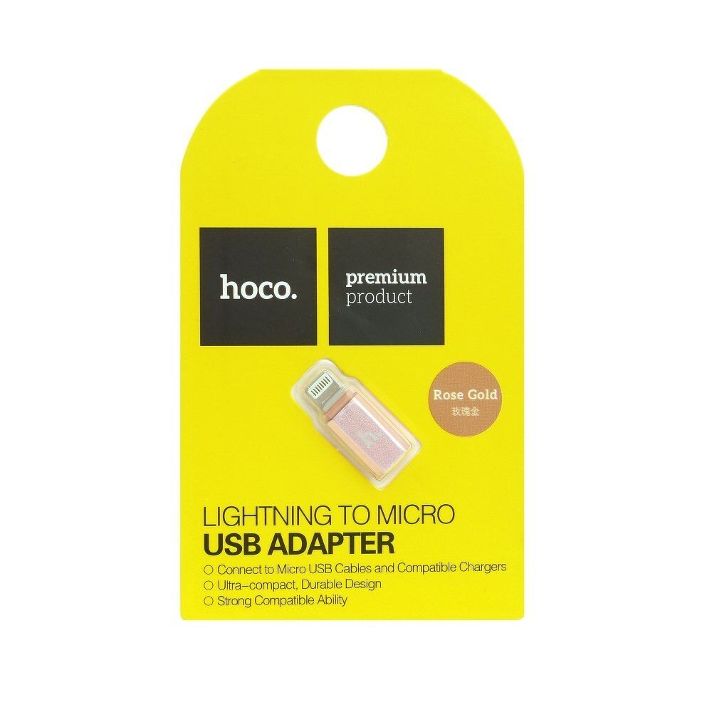 Hoco MicroUSB na Lightning konektor