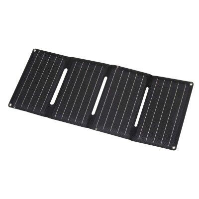Home Prijenosni solarni USB punjač MSC20W, sklopivi, 2, Crni
