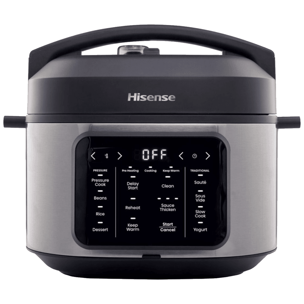 Hisense Višenamjenski lonac Multicooker HMC6SBK, 1500W, 6 L, Sivo-crni