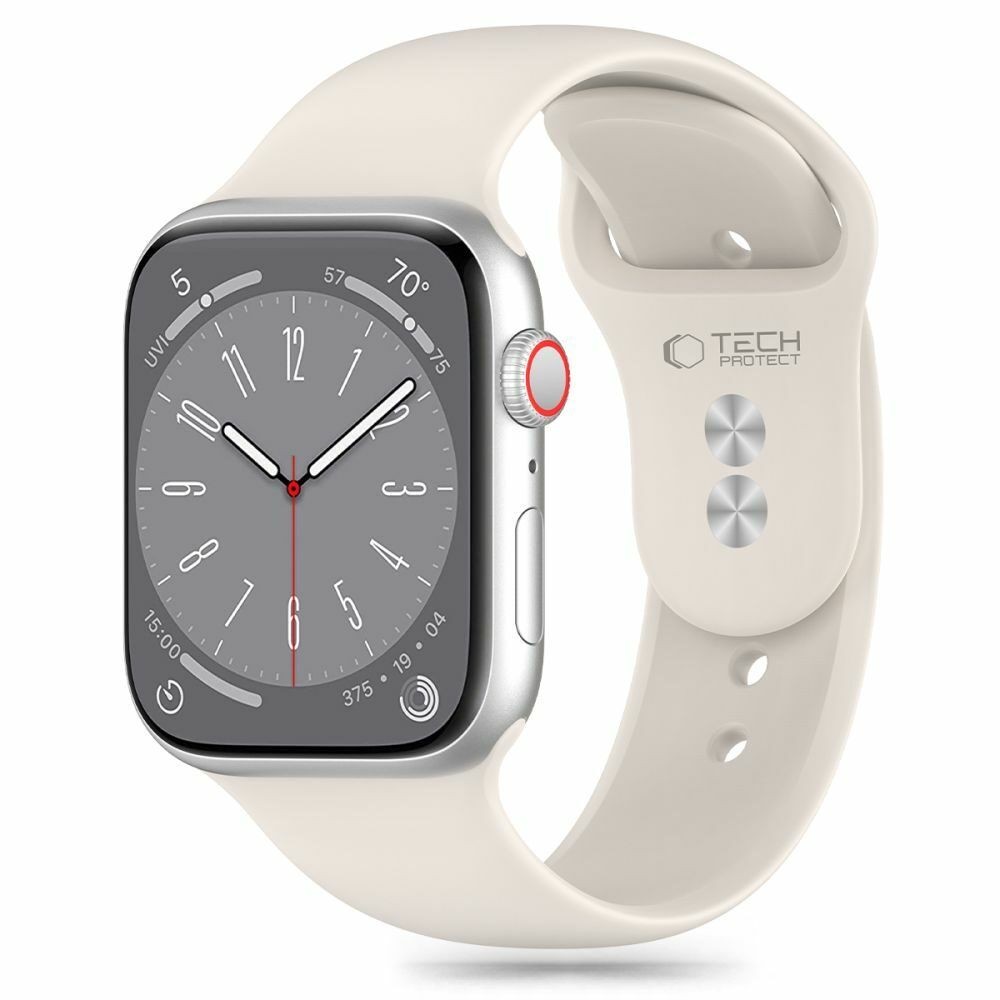 Tech-Protect Narukvica za Apple Watch Silicone, Starlight