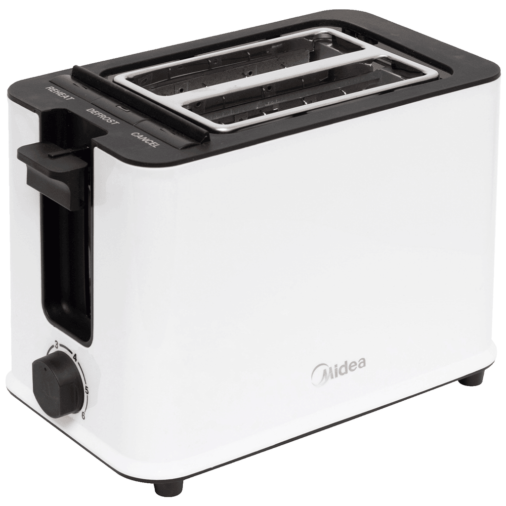 Midea Toster sa 2 otvora za kruh i 6 nivoa grijanja MT-RP2L09W, 950W, Bijeli