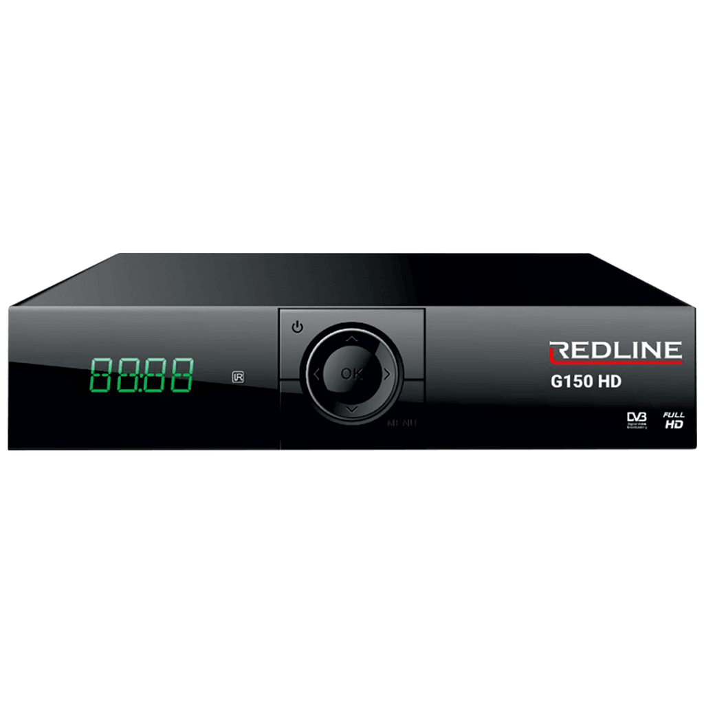 Redline Prijemnik satelitski DVB-S2 G150, Full HD, Crni