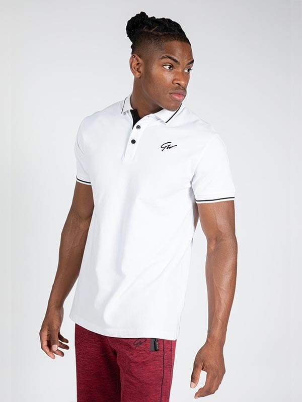 Gorilla Wear DELANO Polo Majica - Bijela