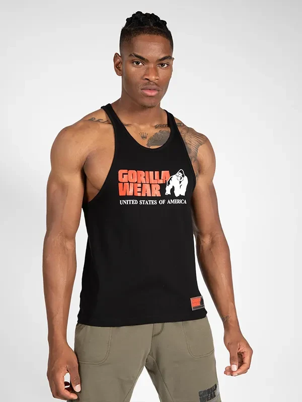 Gorilla Wear CLASSIC Tank Top - Crna