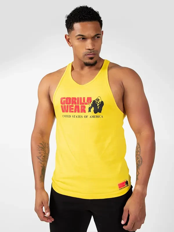 Gorilla Wear CLASSIC Tank Top - Žuta