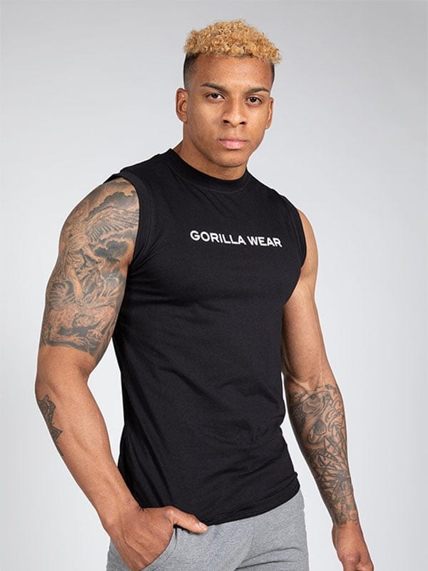 Gorilla Wear SORRENTO Majica bez Rukava - Crna