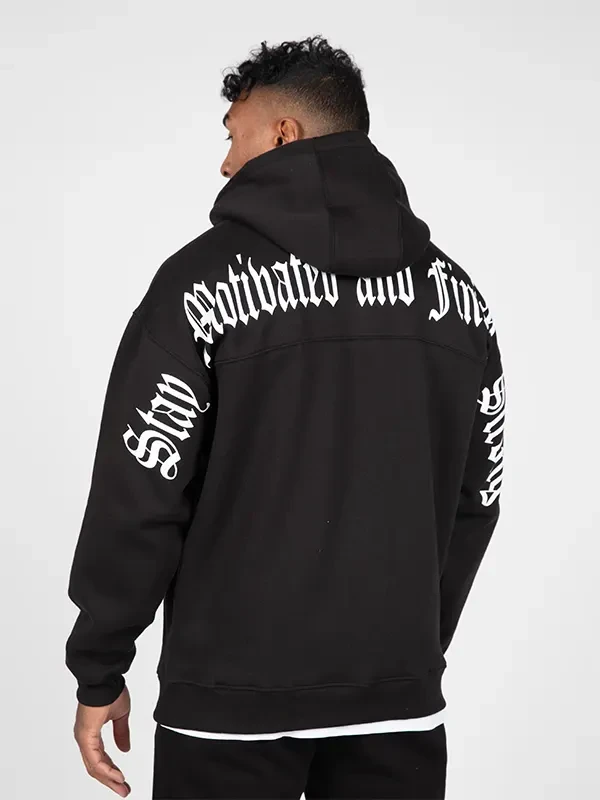 Gorilla Wear UTAH Dukserica - Crna