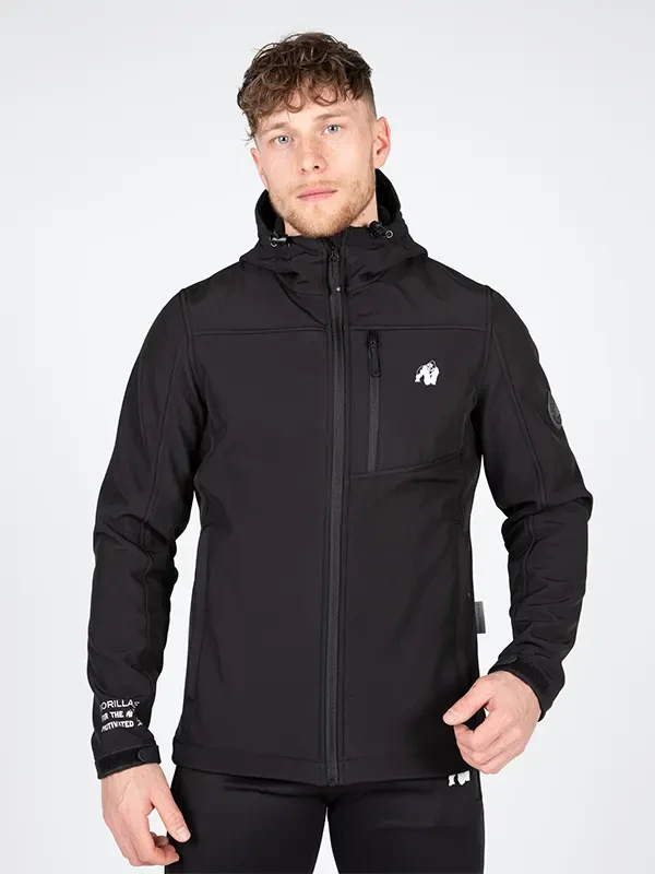 Gorilla Wear Foster Softshell Jakna - Crna