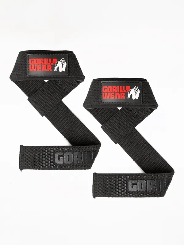 Gorilla Wear Gurtne sa Silikonskom Podlogom - Crne