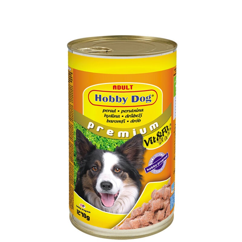 Vitakraft Hrana za pse, Mokra Perad, 1240 g, Hobby