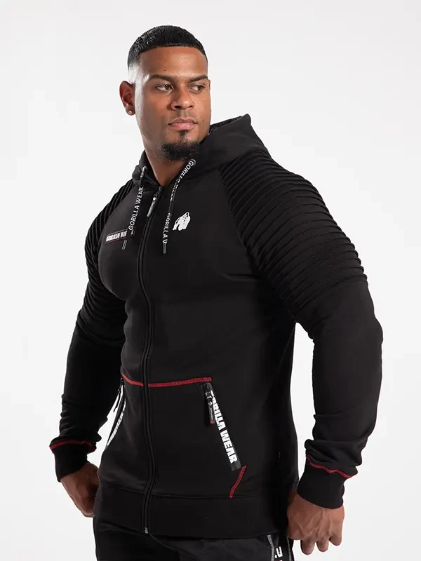 Gorilla Wear GEORGIA Dukserica - Crna