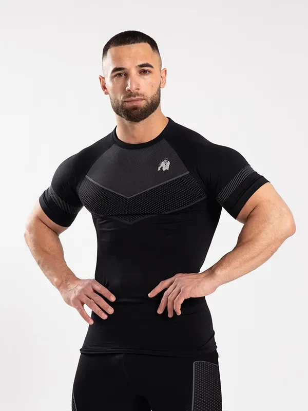 Gorilla Wear NORTON Bešavna Majica - Crna