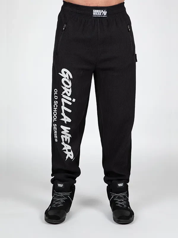 Gorilla Wear AUGUSTINE Old School Donji Dio - Crni