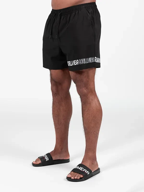 Gorilla Wear OTIS Šorc za Kupanje - Crni