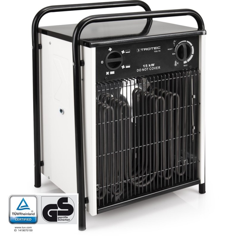Trotec Elektro grijač TDS 75, Crni