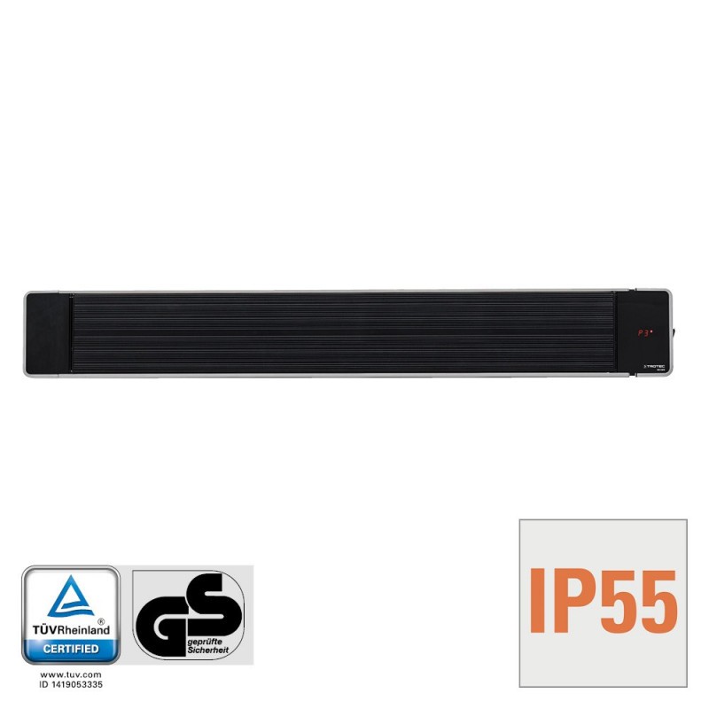 Trotec Tamna infracrvena grijalica IRD 2400, Crna