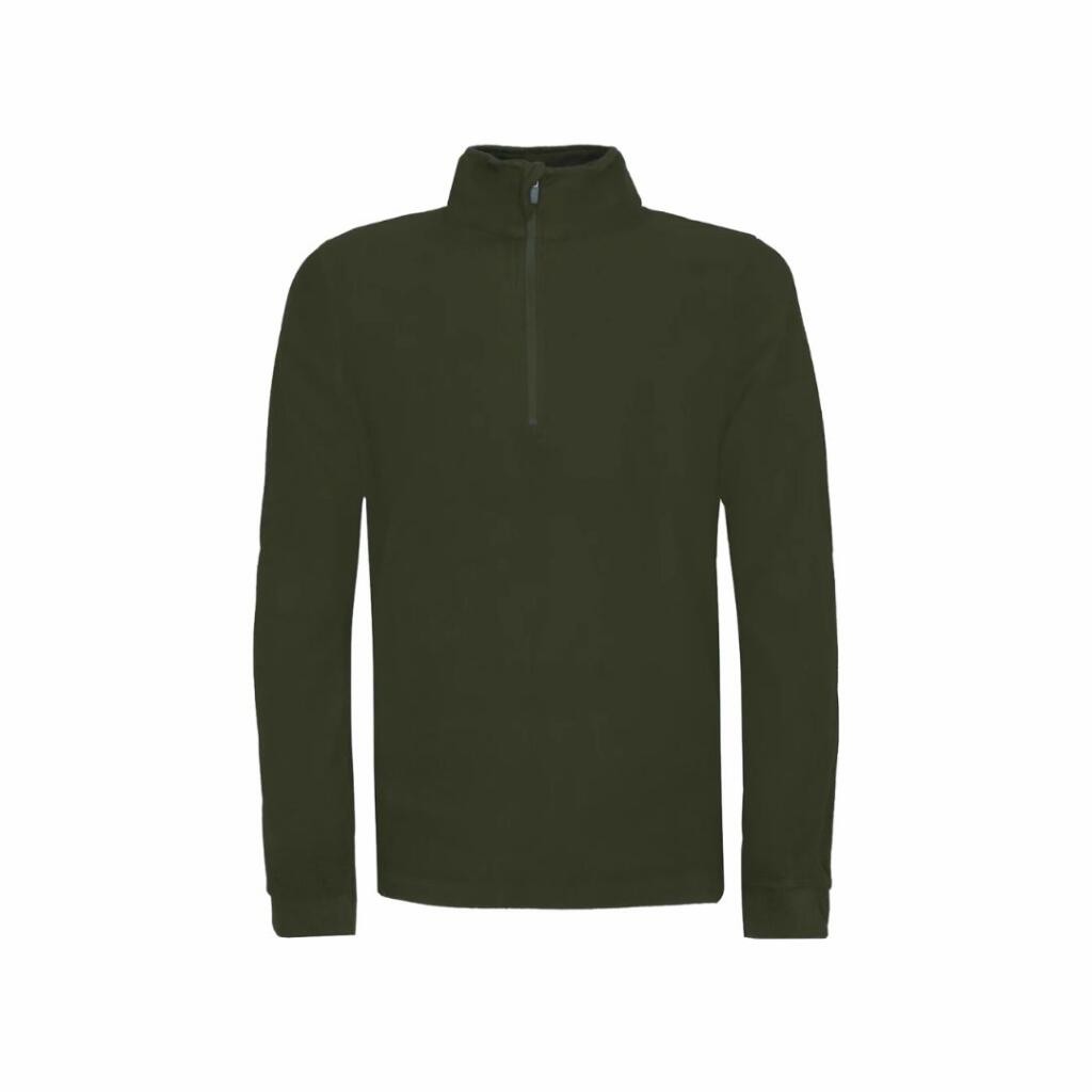 Rock experience Muška dukserica Tempus H Zip Flis, Zelena