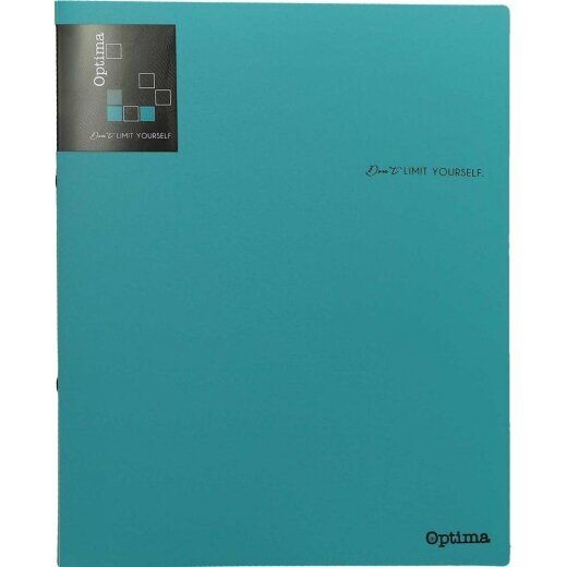 Optima Registrator, A4, 2 prstena, Tirkizni