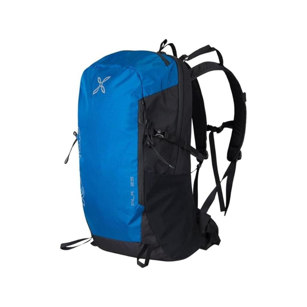 Montura Ranac za planinarenje Pila 25, Plavo-crni