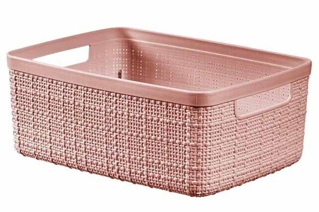 Curver Korpa za odlaganje Jute, 5L, Roza