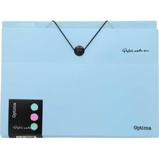 Optima Fascikla za dokumente, A4, Svijetloplava
