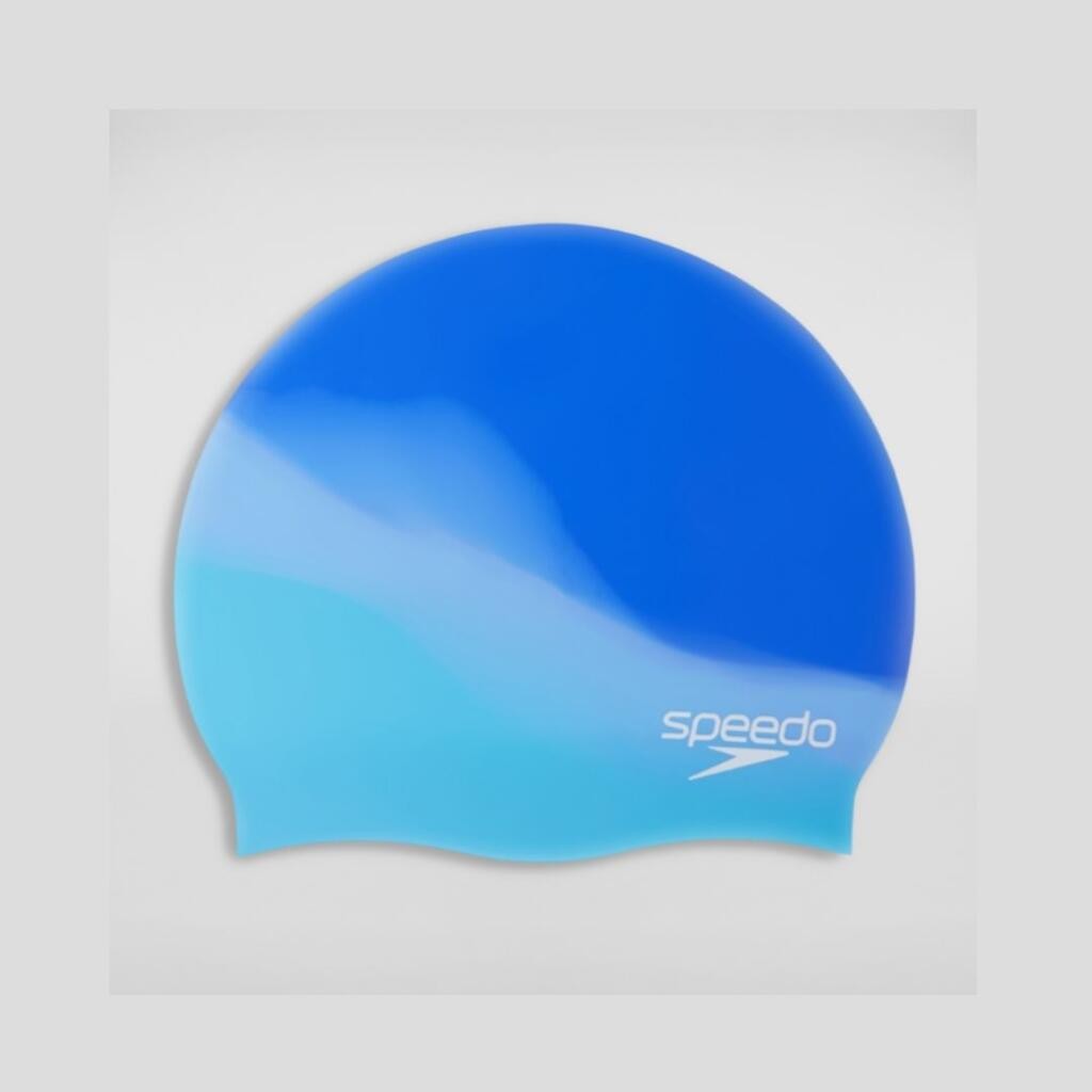 Speedo Kapa za plivanje Multi Colour Silc Cap Au, Plava