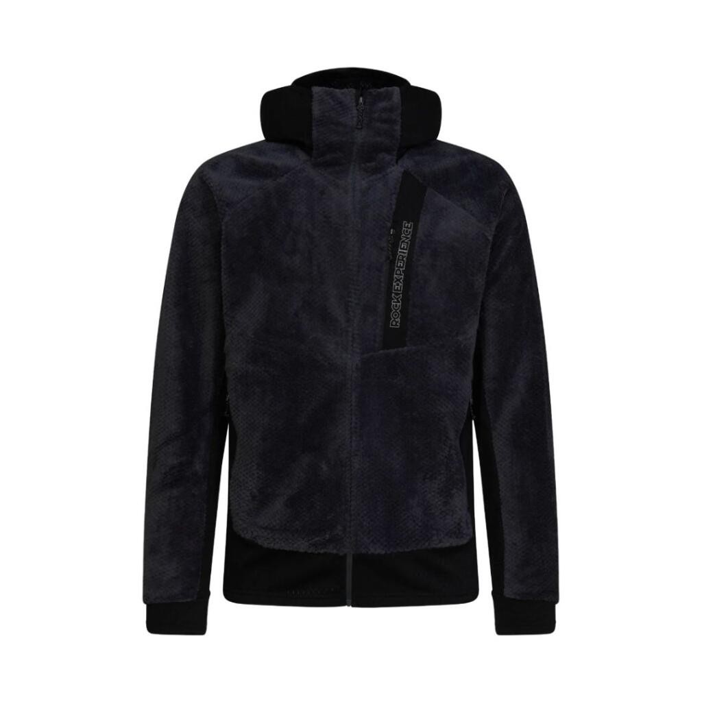 Rock experience Muška dukserica Blizzard Tech Hoodie M Flis, Crna