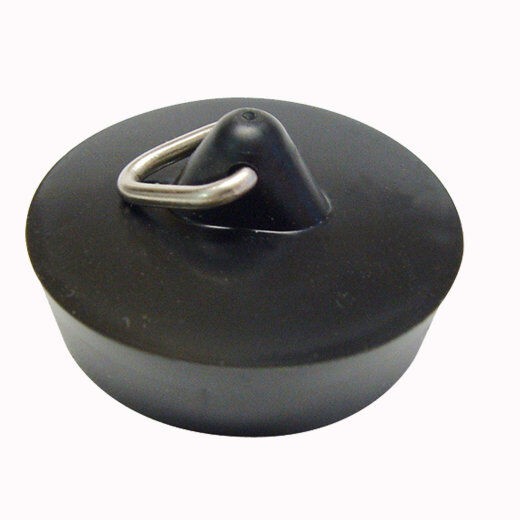 Fackelmann Čep za sudoperu Tecno, 4cm, Crni