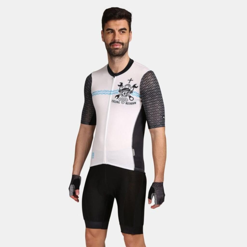 Kilpi Muška majica Rival Jerseys, Bijelo-crna