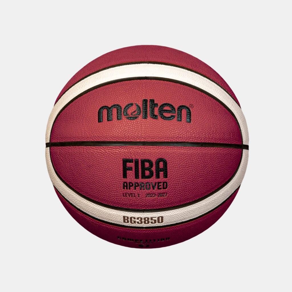 Molten Košarkaška lopta B7G3850, Veličina 7, Bordo