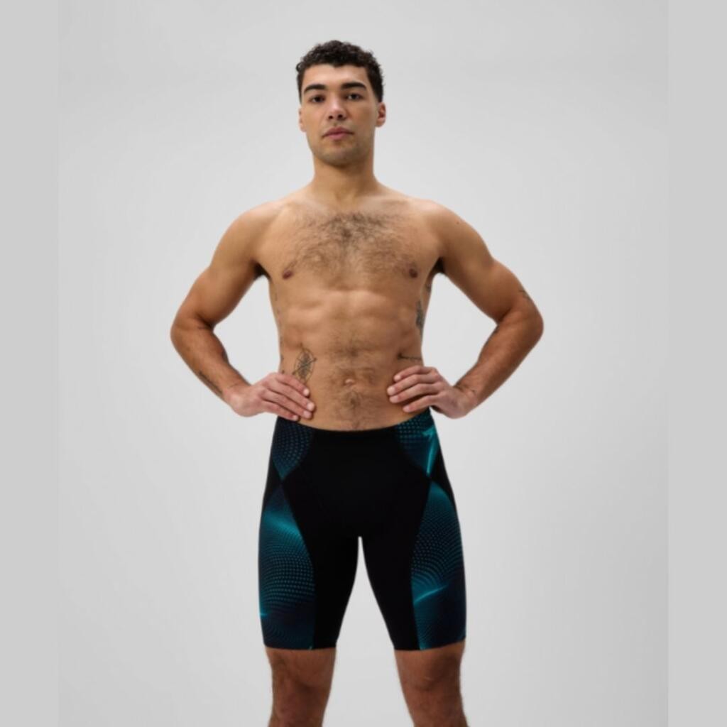 Speedo Muške kupaće gaće End+ Max Compress Jam, Crne