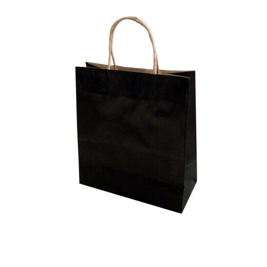 Ukrasna kesa, Natron papir, 25x10x22cm, Crna