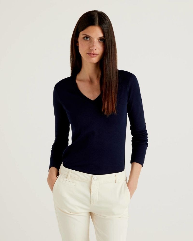 Benetton Majica dugi rukava  36A za žene