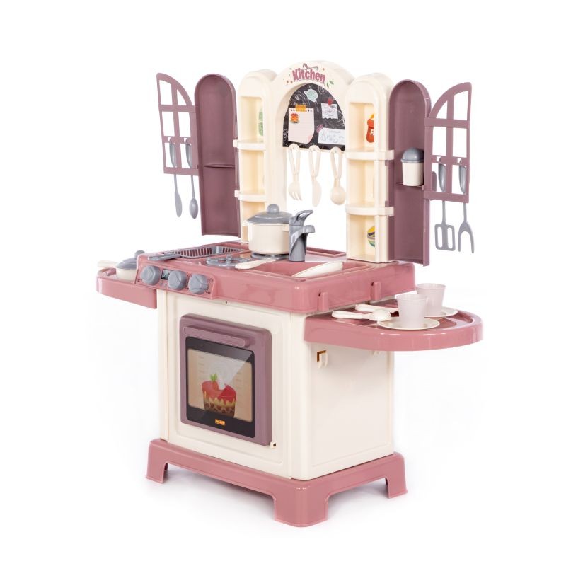 POLESIE Toy Kitchen Natura, roze