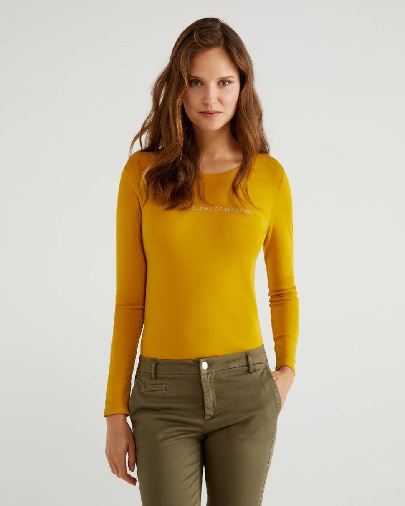 Benetton Majica dugi rukava  29U za žene