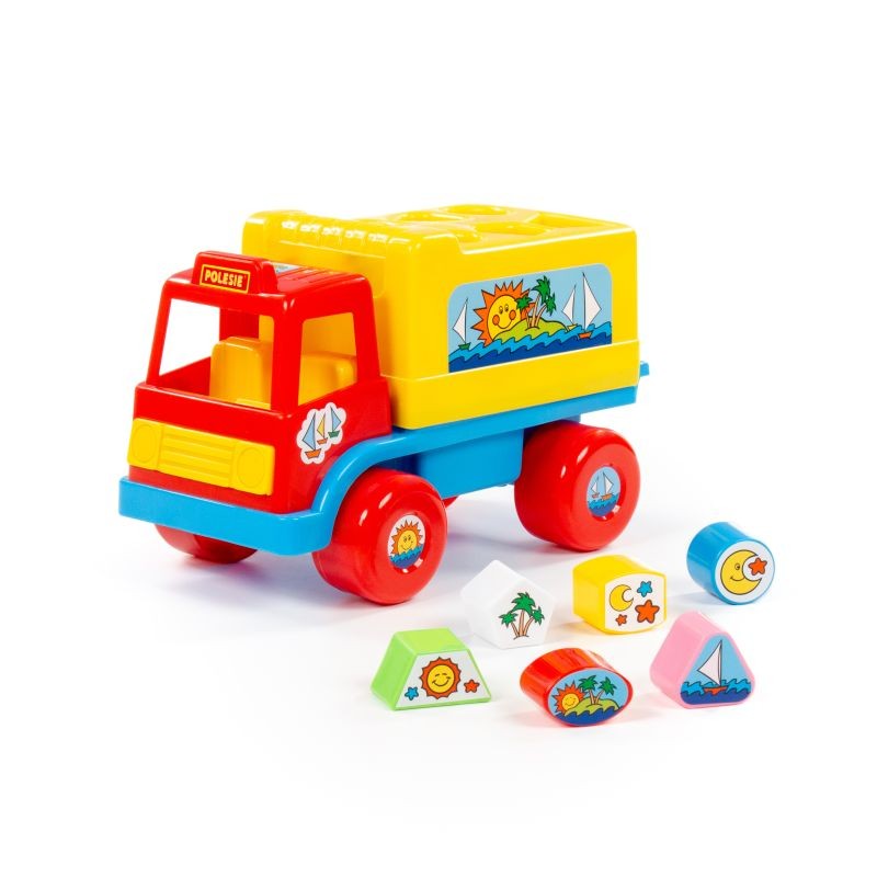 POLESIE Umetnuti kamion, šareni