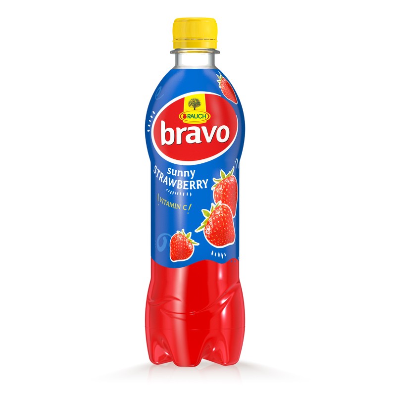 RAUCH Sok Bravo Sunčana jagoda, 0,5 l